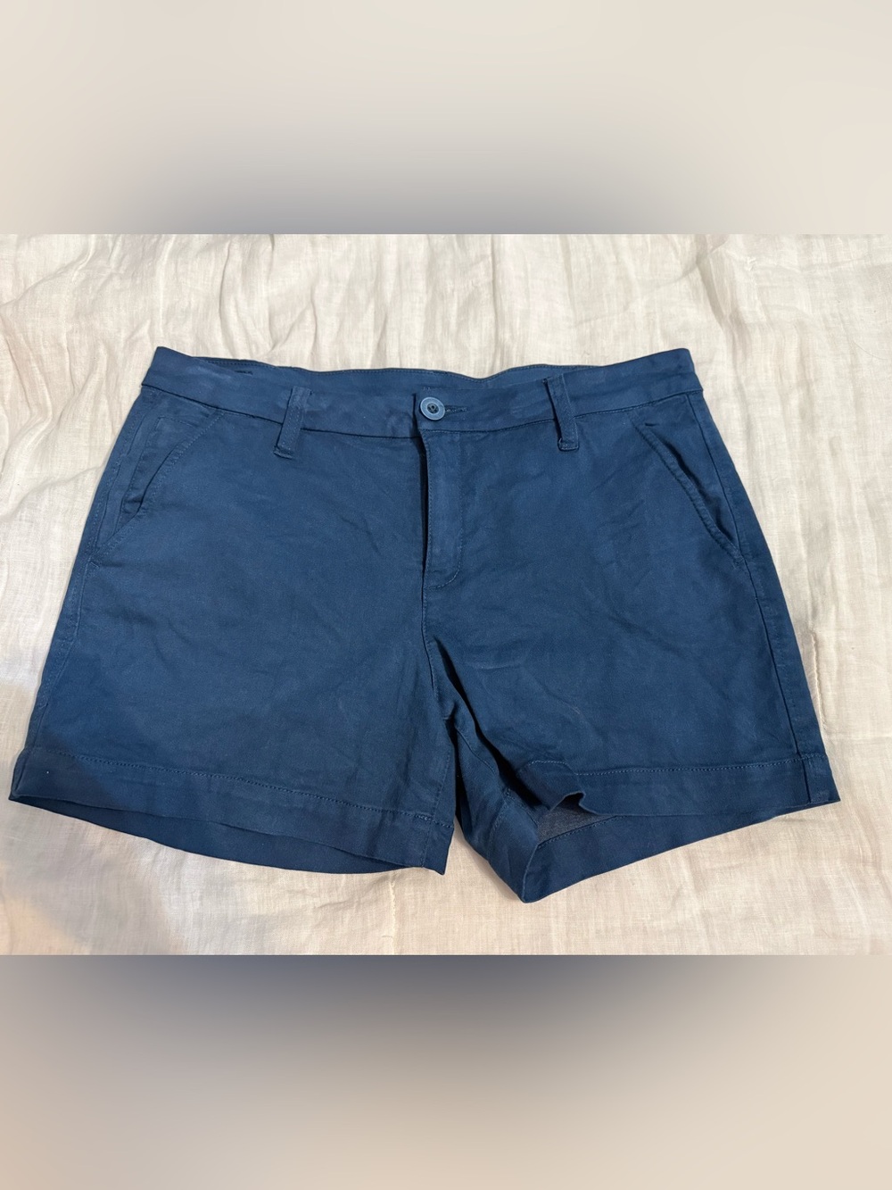 Kut from the Kloth Navy Trouser Shorts
